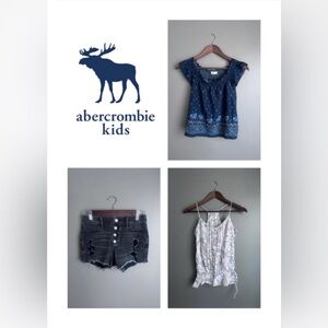Abercrombie Kids Bundle SZ XL Abercrombie & Fitch Blouses | Denim Shorts